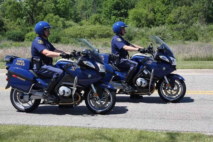 motocykle policja michigan
