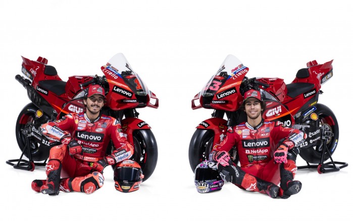 Pecco Bagnaia Enea Bastianini Ducati MotoGP 2023