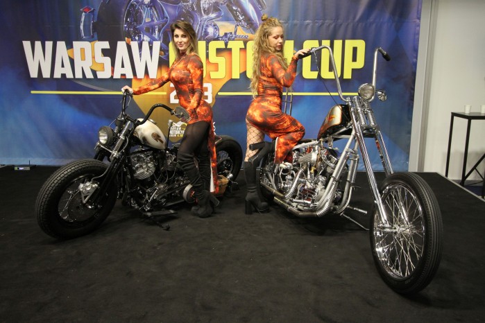 Polisch Custom Show motocykle i kobiety