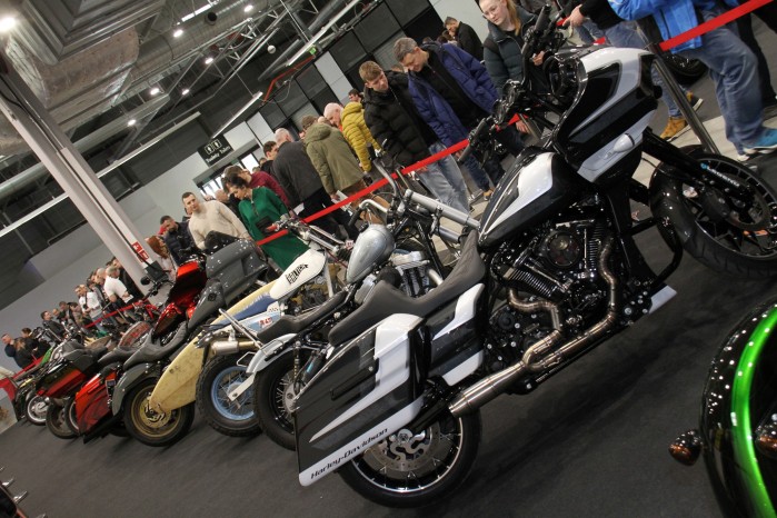 motocykle na Polisch Custom Show
