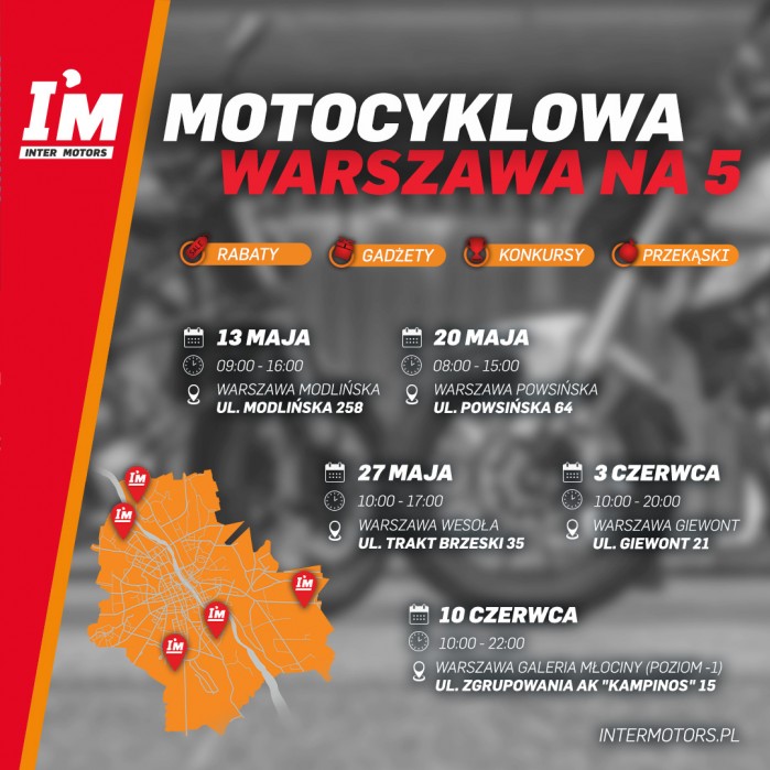 Inter Motors Warszawa na 5