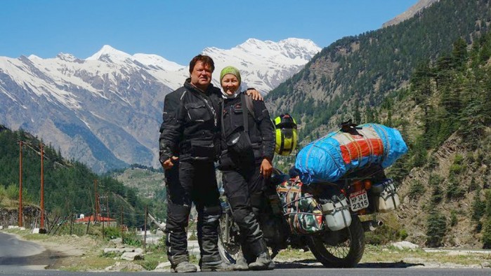 zlot motocyklowy w himalajach