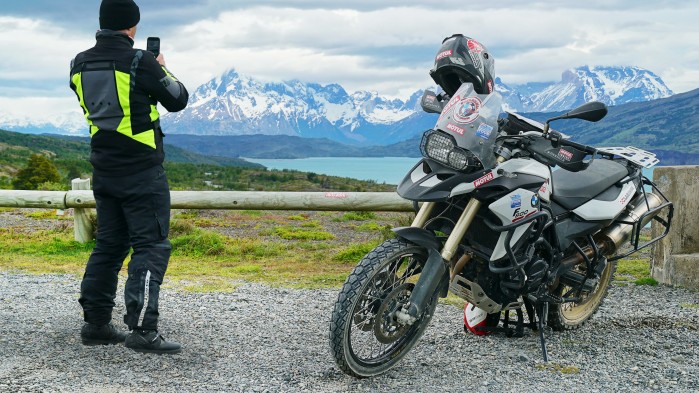 patagonia na motocyklu motul tour 2023 poczatek
