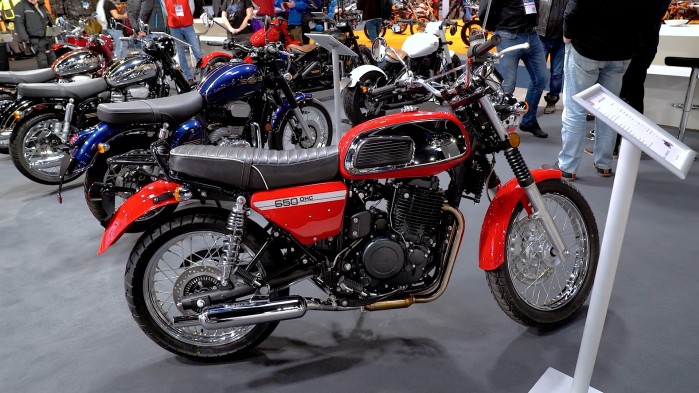 jawa 650 ohc warsaw motorcycle show 2024