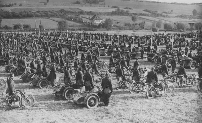 motocykle podczas wojny