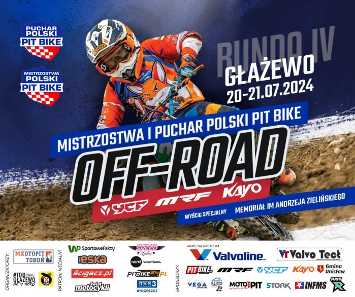 plakat pitbike glazewo