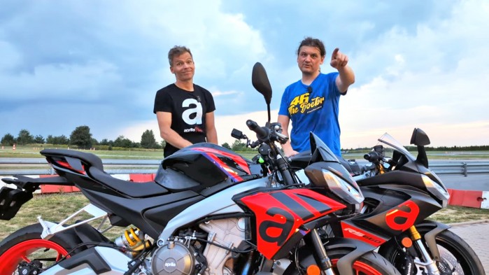 Aprilia RS660 vs Tuono 660 na Torze Lodz