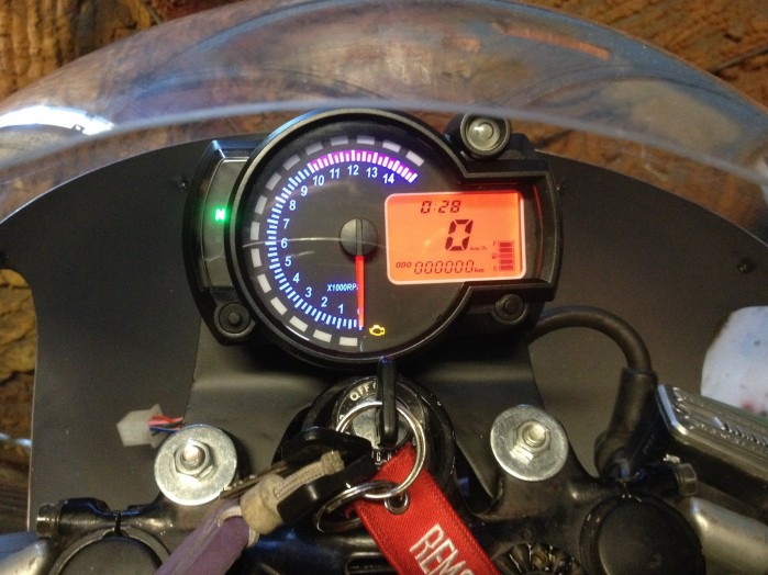 zegary custom XJ 600