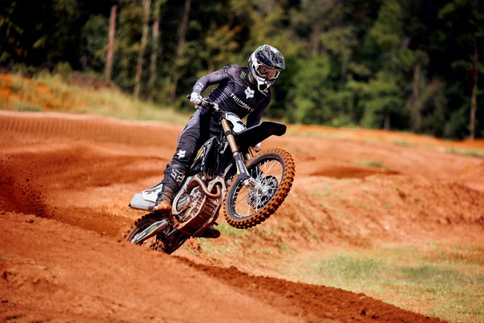 04 Triumph TF 450 RC Ricky Carmichael na gumie