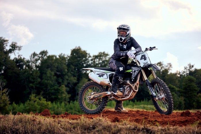 09 Triumph TF 450 RC Ricky Carmichael satysfakcja