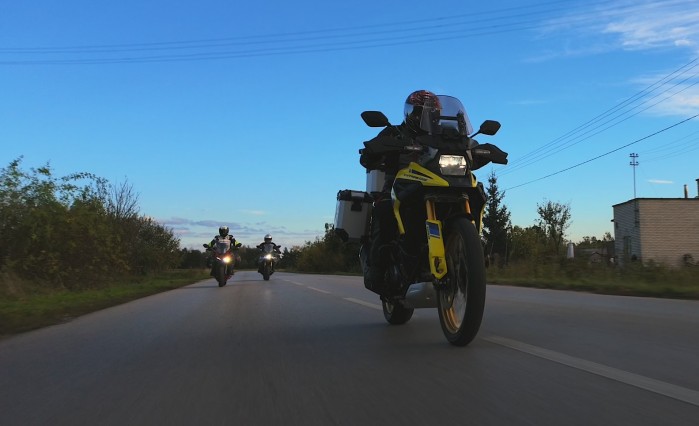 Suzuki V Strom 1050 trasa