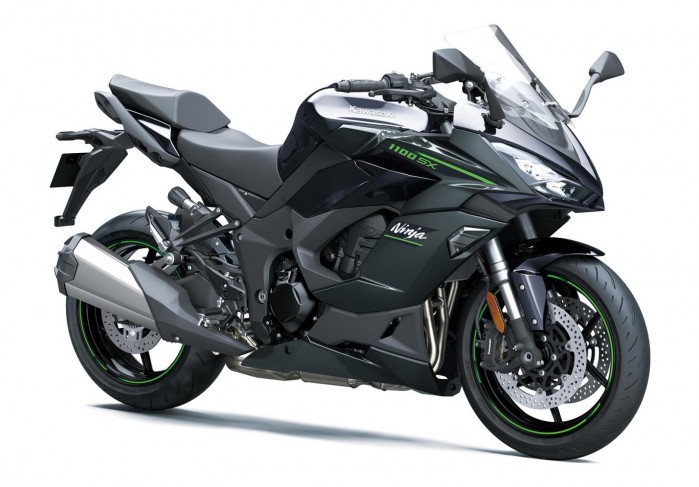 Kawasaki Ninja 1100SX 2025 Metallic Carbon Gray Metallic Diablo Black