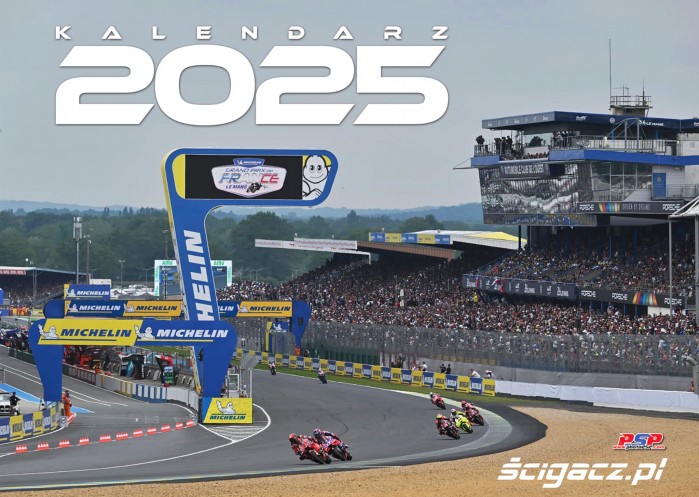 kalendarz motocyklowy motogp na rok 2025 Lukasz Swiderek PSP
