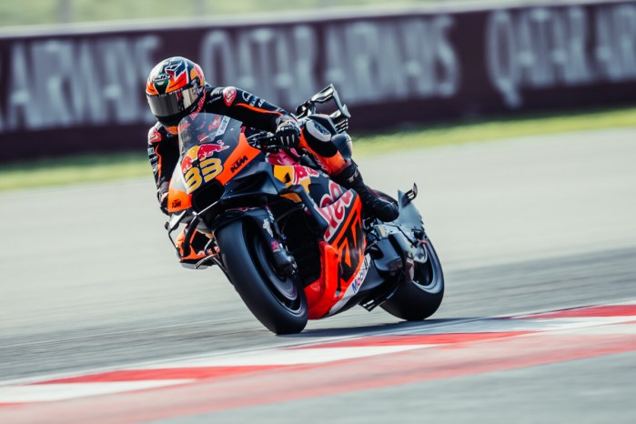 Brad Binder KTM MotoGP Barcelona pre season test 2