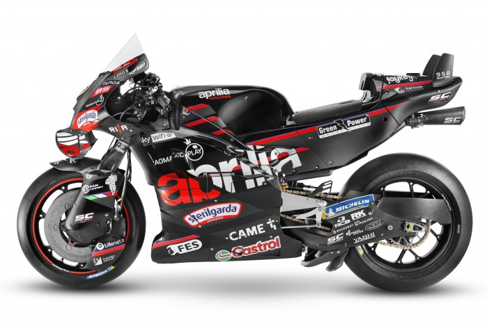 motocykl motogp aprilia na sezon motogp 2025