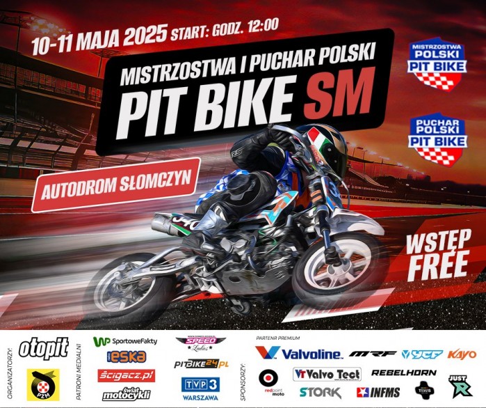 plakat pitbike bslomczyn runda 1 2025