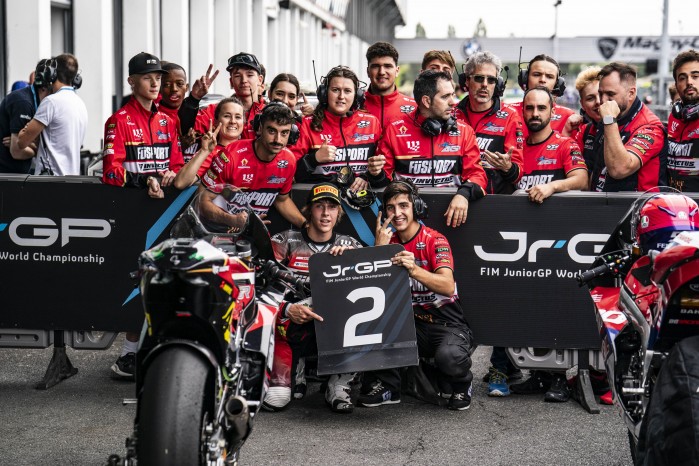 01 Milan Pawelec mistrzostwa Europy Moto2 Magny Cours