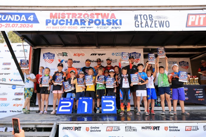 Mistrzostwa i Puchar Polski Pit Bike Off Road YCF MRF KAYO Glazewo