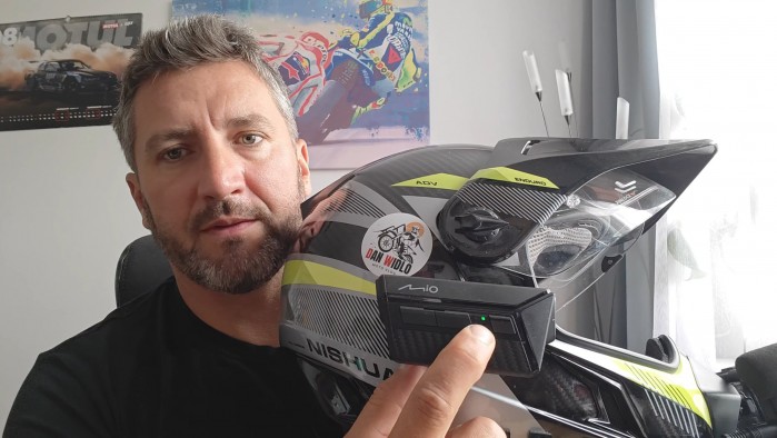 Mio MiVue MP30 GPS wideorejestrator motocyklowy test