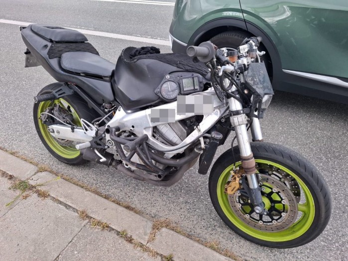 Ryki zatrzymanie moto 1