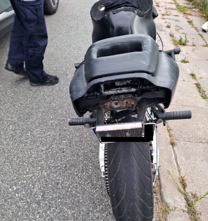 Ryki zatrzymanie moto 3