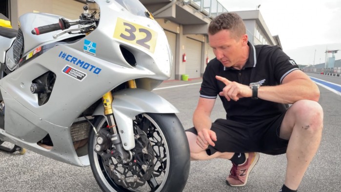 Metzeler Racetec TD Slick Mariusz Lowicki