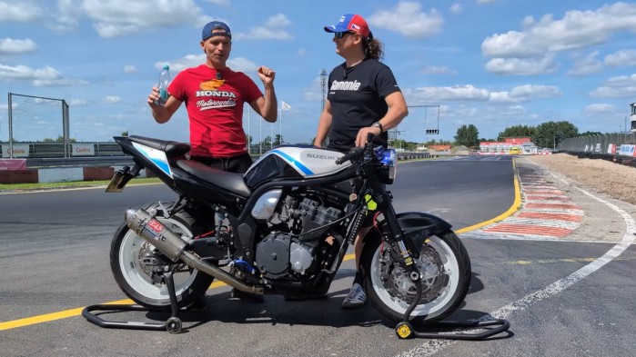 Suzuki GSF750R Gamonie Wybieraja Konie