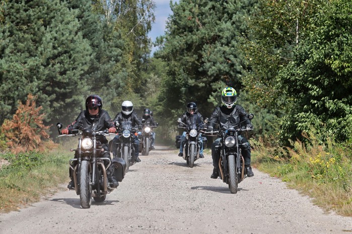 zlot motocykli triumph