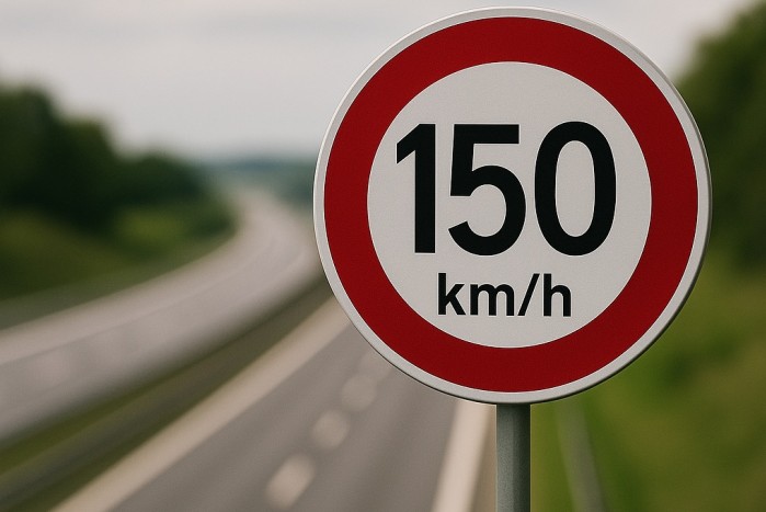 ograniczenie 150kmh
