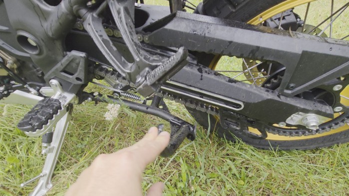 VOGE Rally 800 Black Knight stopka centralna