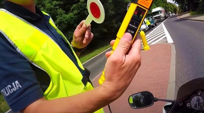 kontrola policji motocykl 1 z z z