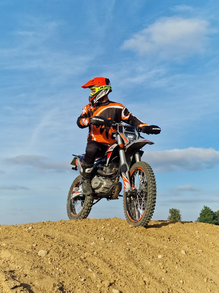 JML EN250i test motocykla