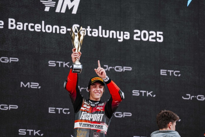 Milan Pawelec wygrywa w mistrzostwach Europy Moto2 5