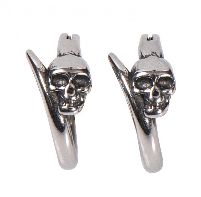 Kolczyki Skull