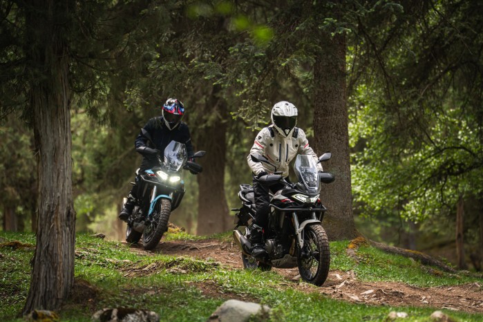 Morbidelli T352X w lesie