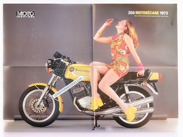 Motobecane 350 plakat