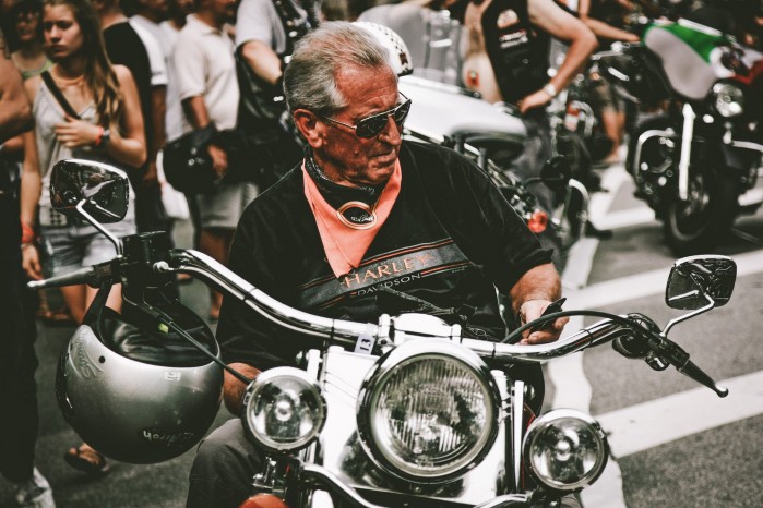 harley davidson old man