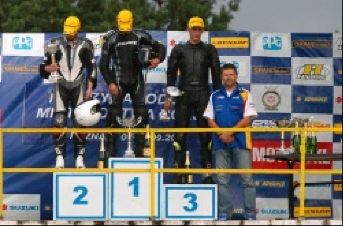 Radek Przadka GSXR podium