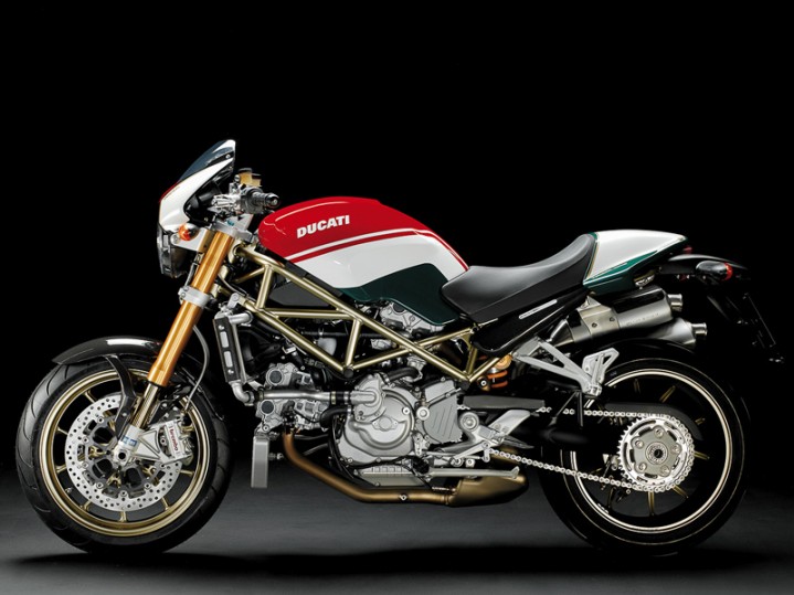 Motocykle: Ducati Monster S4R S Tricolore