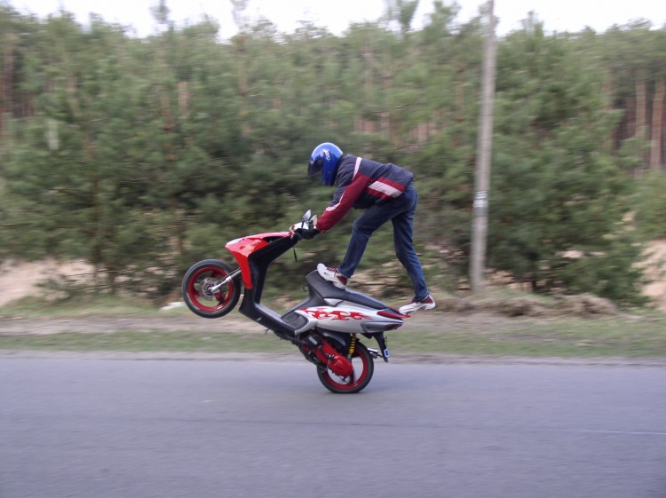 wheelie