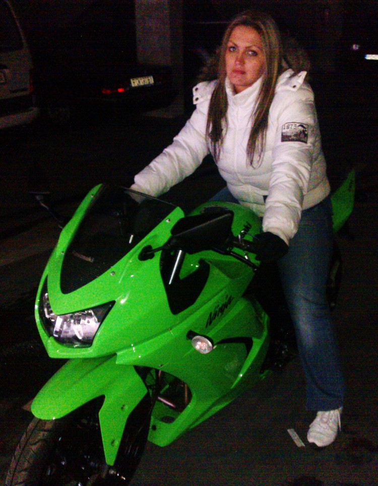 Kasia i jej Kawasaki