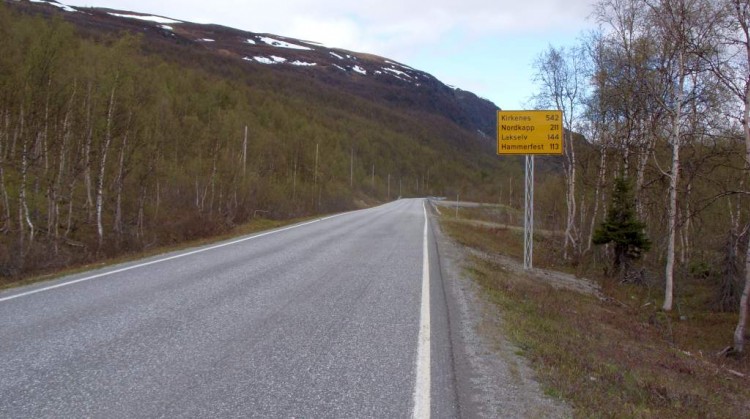W drodze na Nordkapp