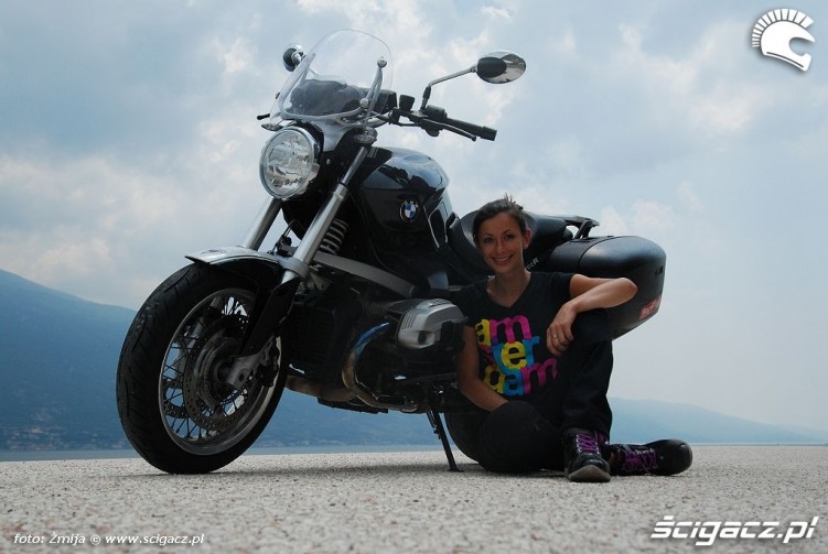 Jezioro Garda motocykl