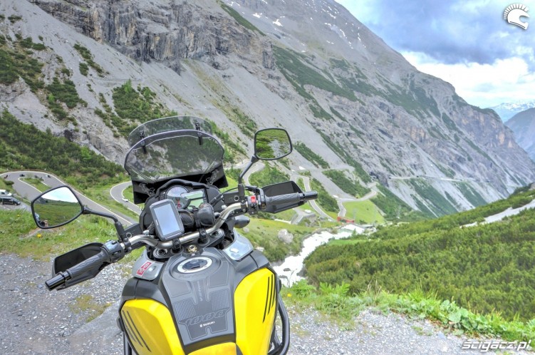 Nawigacja motocyklowa TomTom Rider 550 w akcji