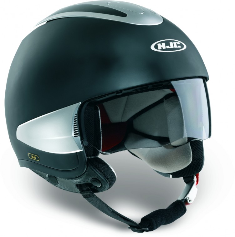 HJC IS 35 FLAT BLACK