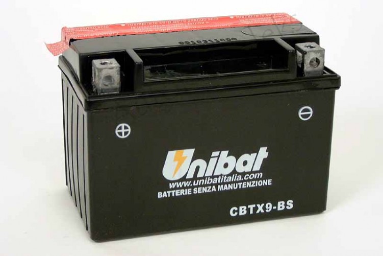 Unibat CBTX9-BS akumulator motocyklowy