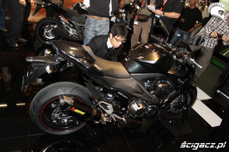 Kawasaki Z800 2013 czarny