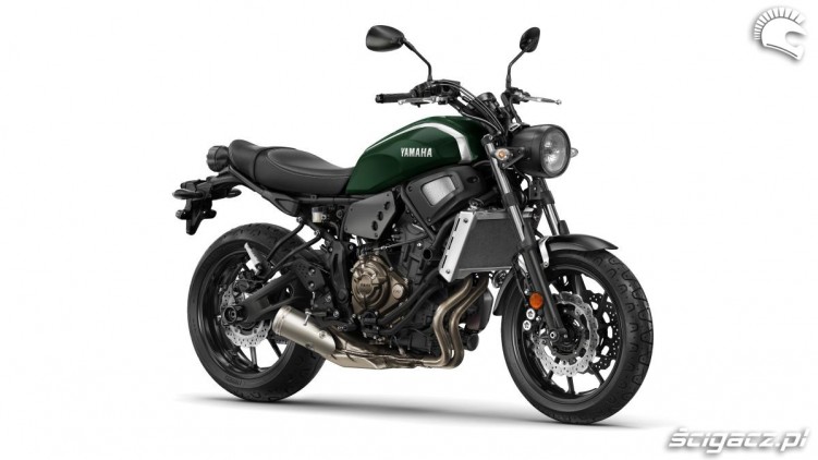 Yamaha XSR700 2016 zielony