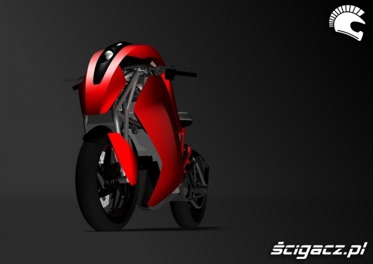 Agility Saietta czerwien ala ducati