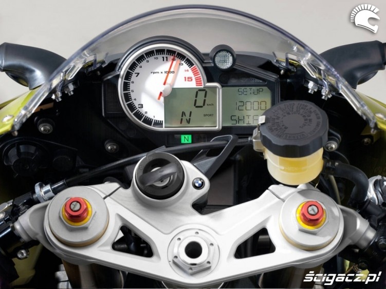 BMW S1000RR wskazniki